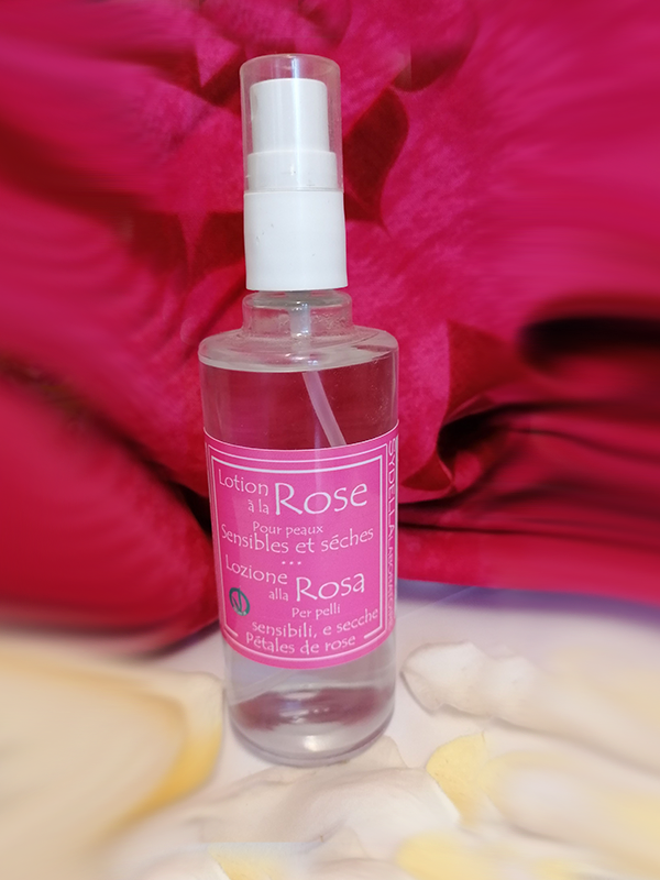 Acqua viso alla rosa